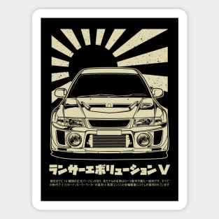 Mitsubishi lancer evolution V Magnet